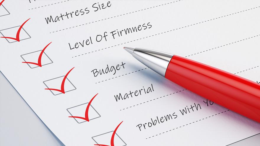 Checklist For Buying A Mattress