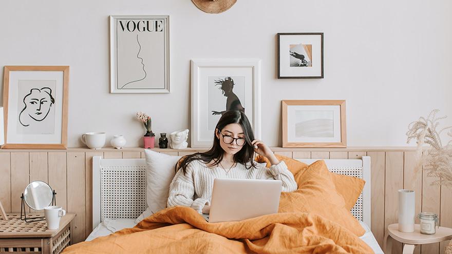 Make the most of your bedding's limited footprint