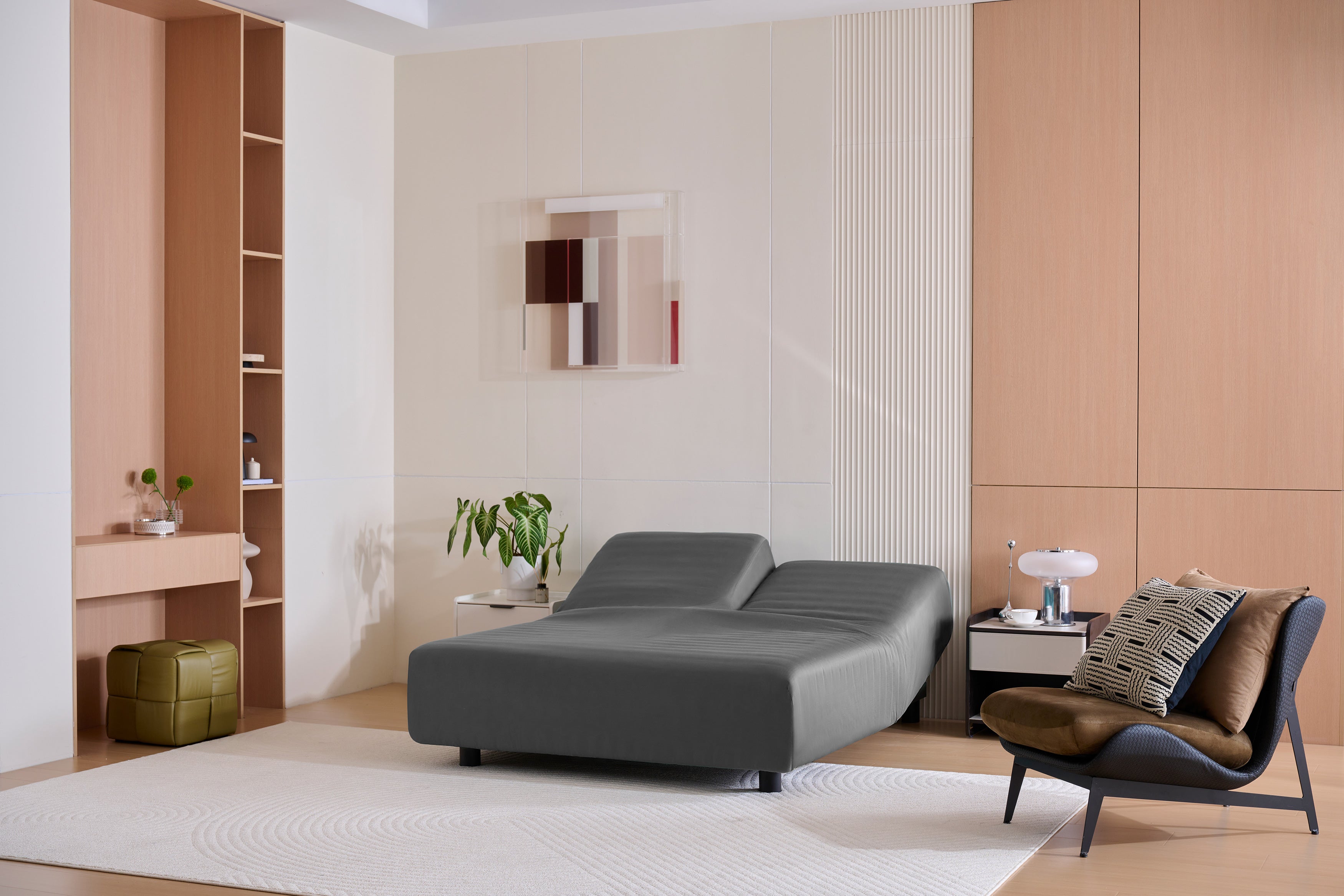 MattX® Omni SMART Bed - Black DUAL