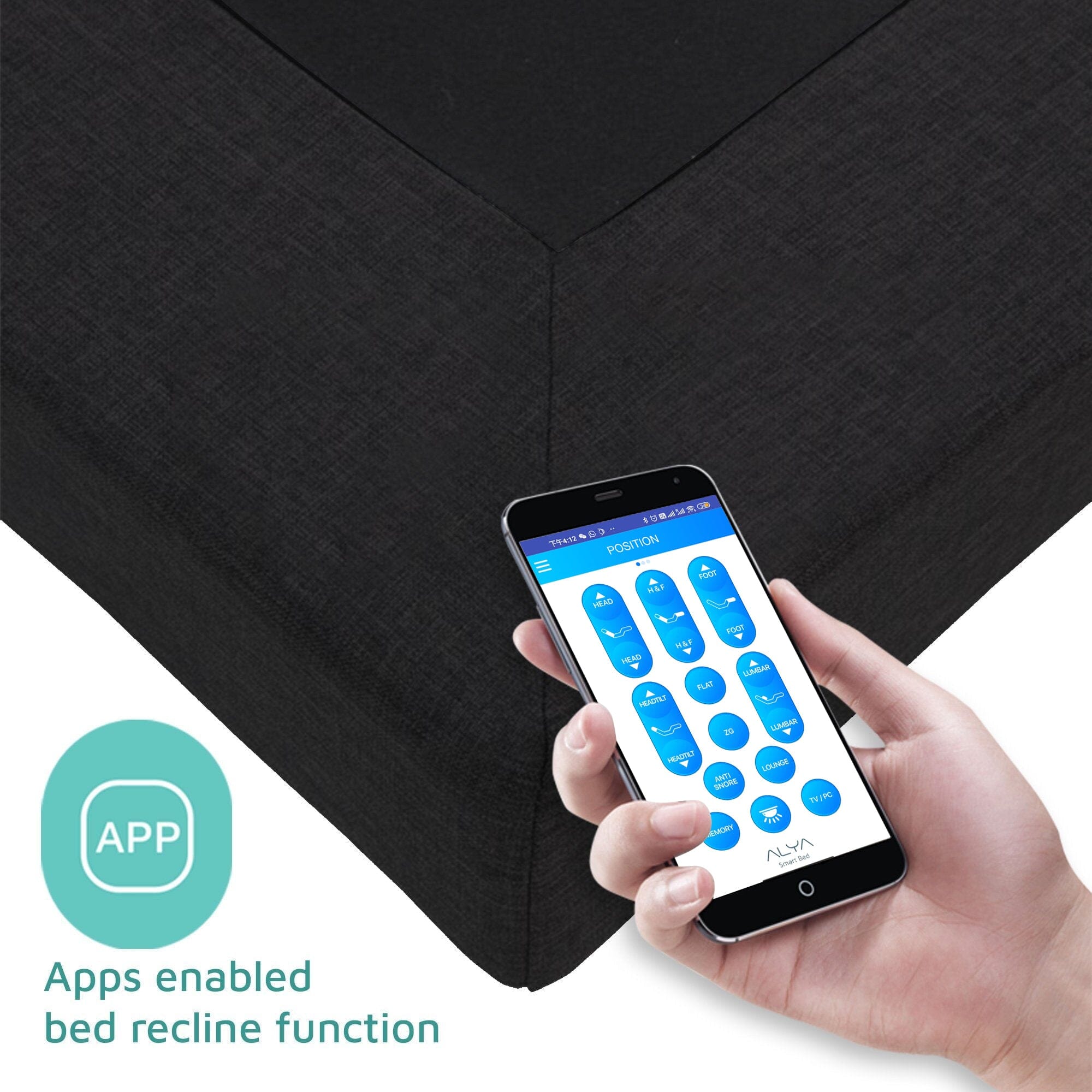 ALYA™ Adjustable Bed Base Version X Adjustable Bed Base & Frame Alya™