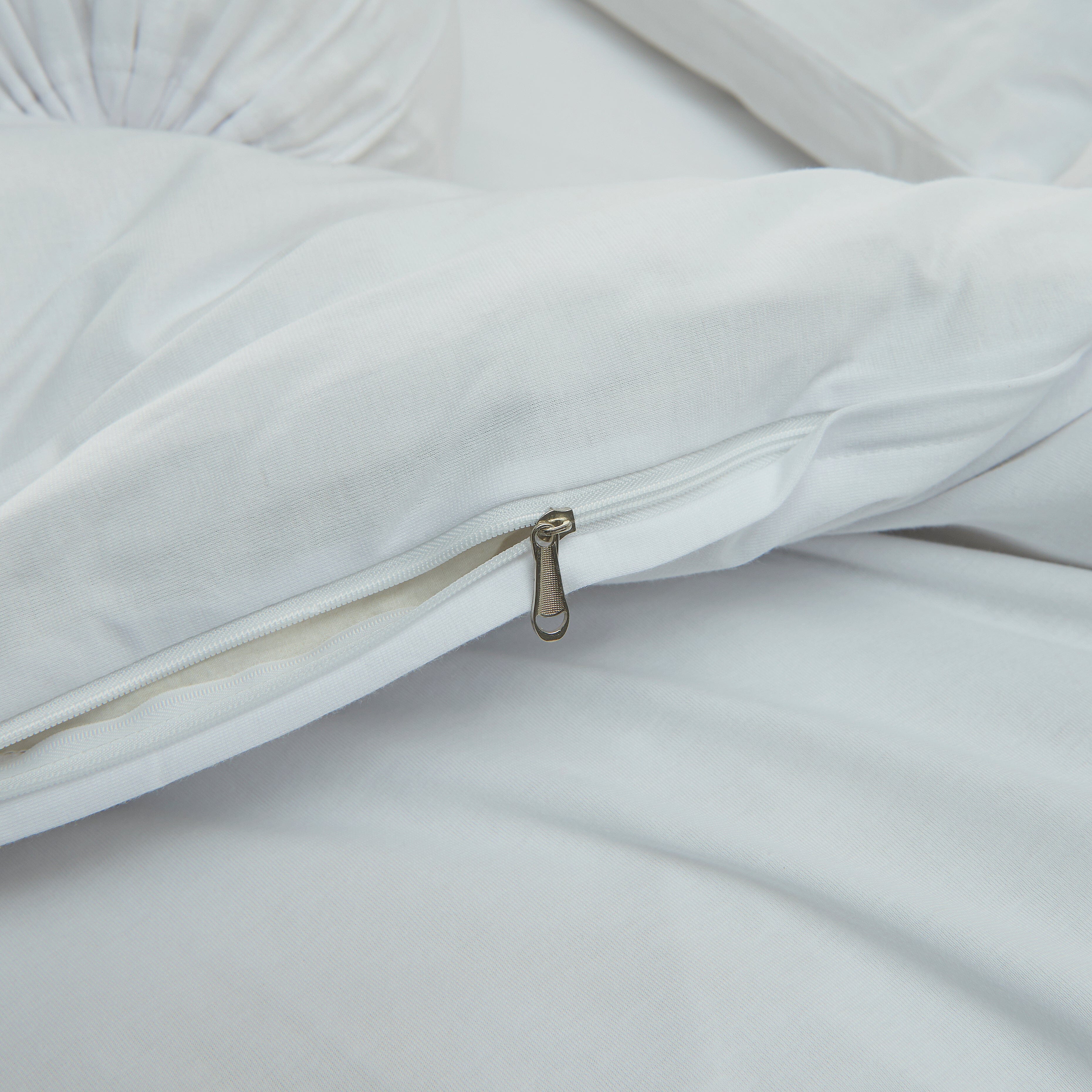 Cotton Pure™ White Jersey Cotton Bundle Bed Set Bundle Bed Set Cotton Pure™