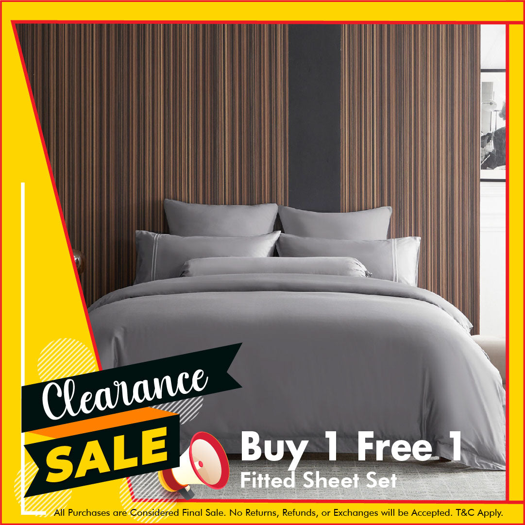 Hotelier Prestigio™ Lloyd With White Lines Fitted Sheet Set