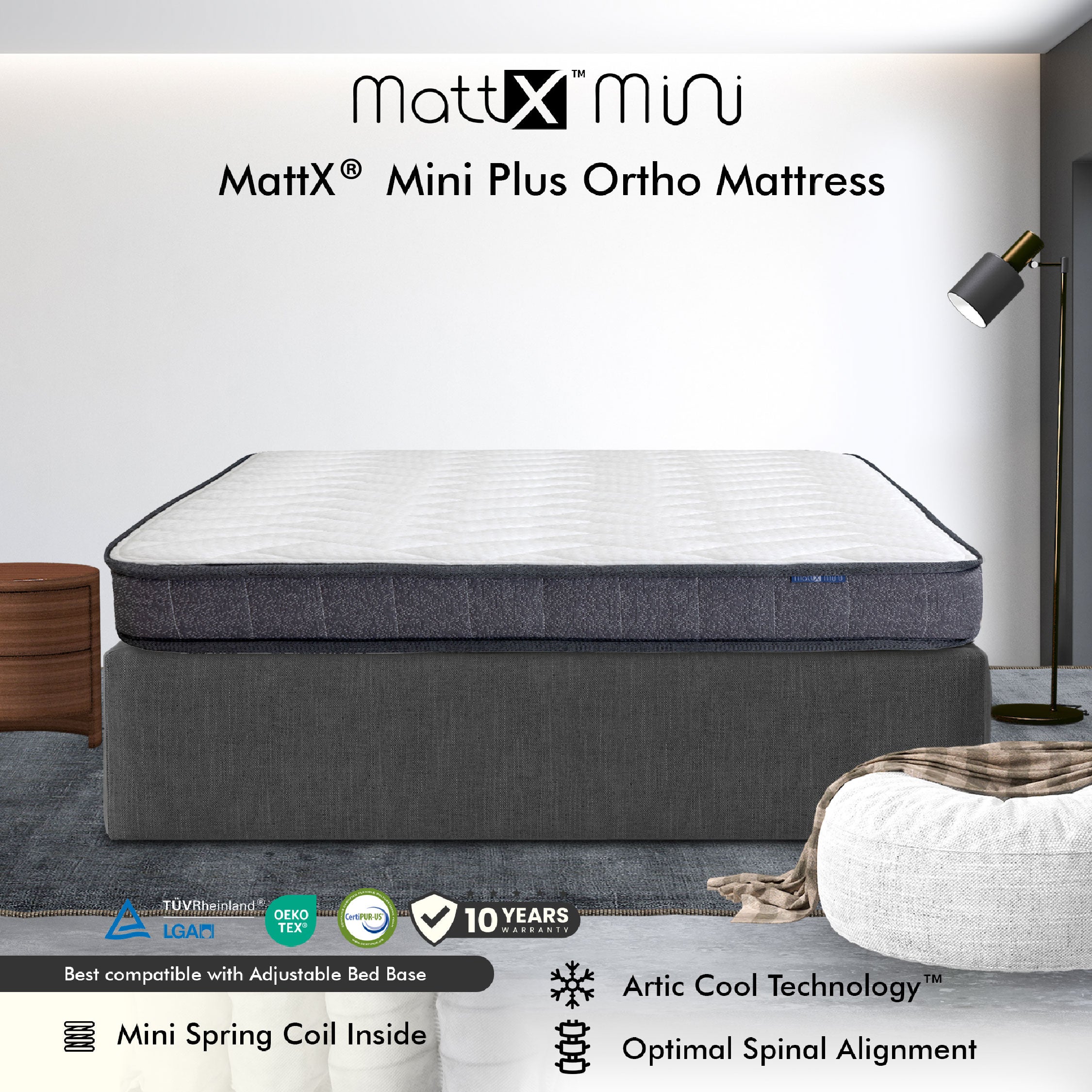 MattX® Mini Plus Ortho Mattress