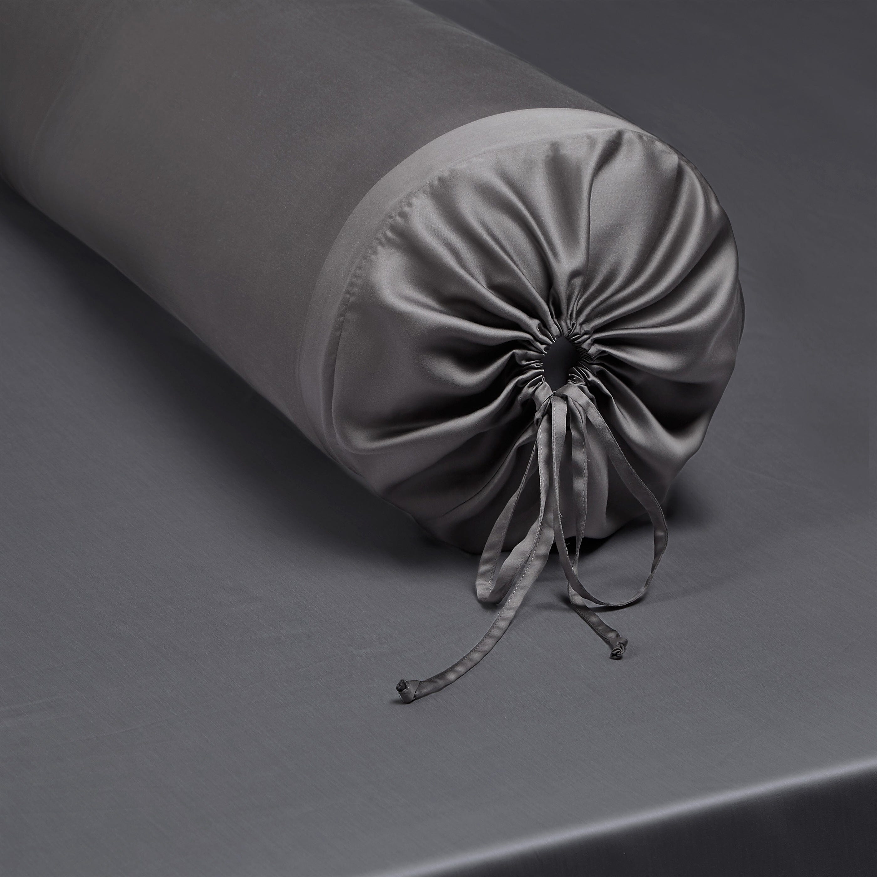 Palais Suite TENCEL™ LF Monsoon Grey Fitted Sheet Set (come with Bolster Case) Fitted Sheet Set Palais Suite™
