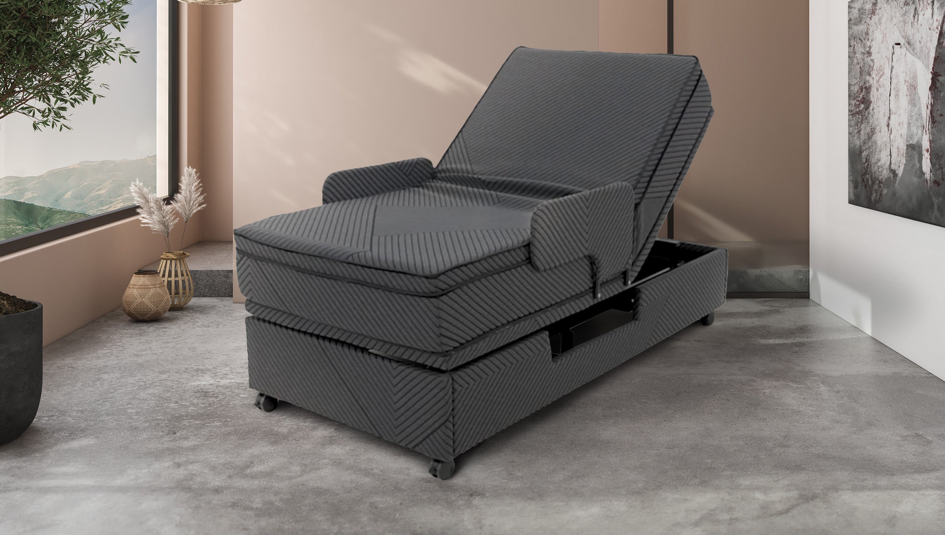 360° Swivel Recliner Senior Bed