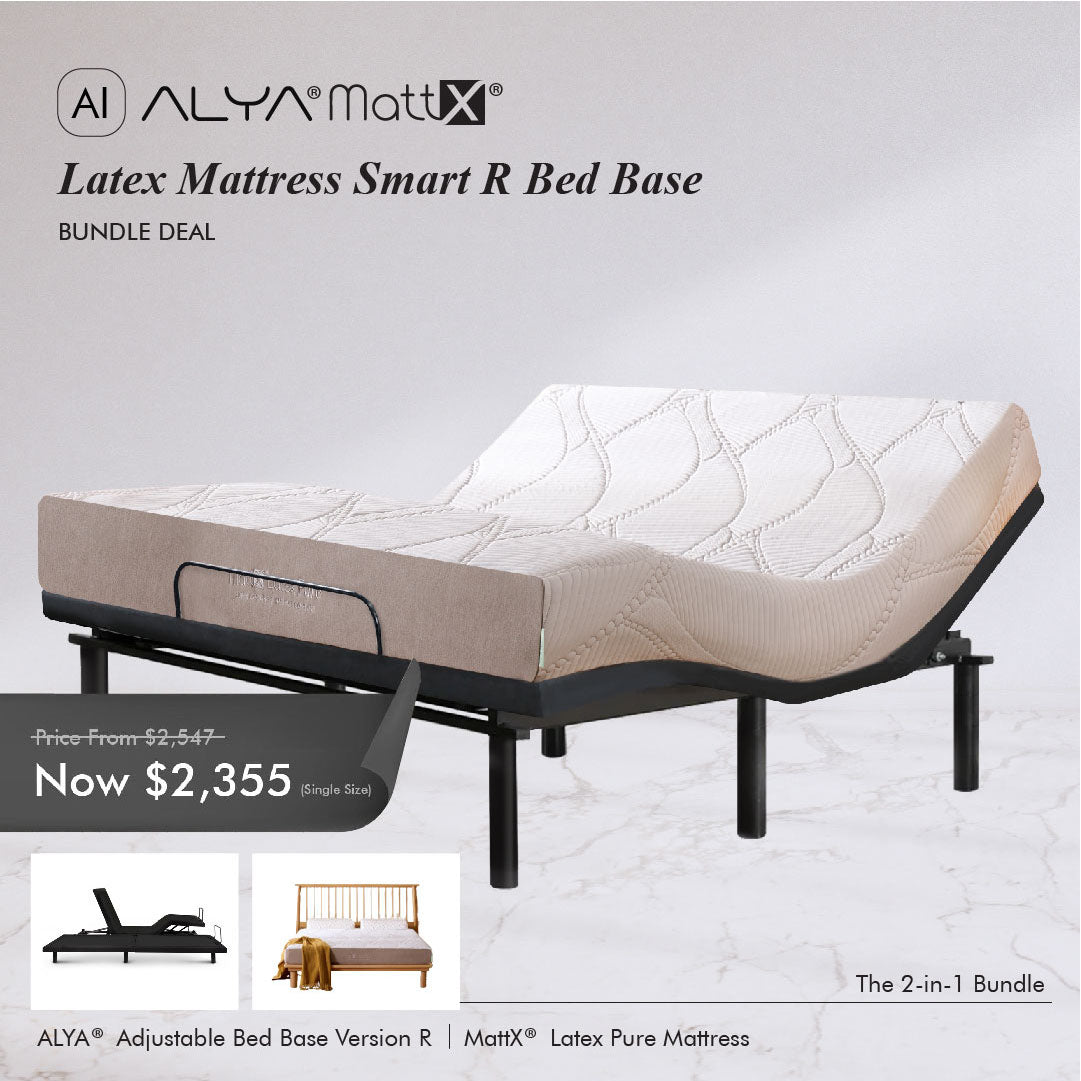 Latex Mattress Smart Bed Base R Bundle