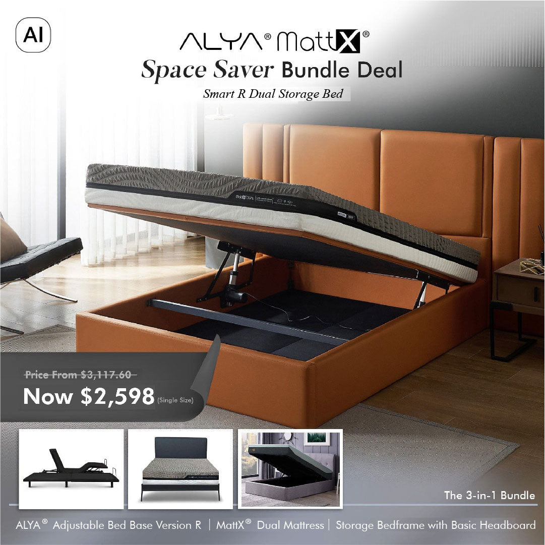 Space Saver Bundle - Smart R DUAL Storage Bed