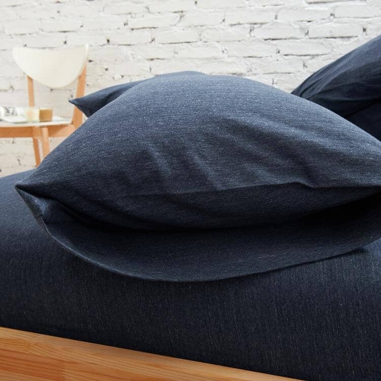 Cotton Pure™ Prussian Blue Jersey Cotton Bundle Bed Set Bundle Bed Set Cotton Pure™