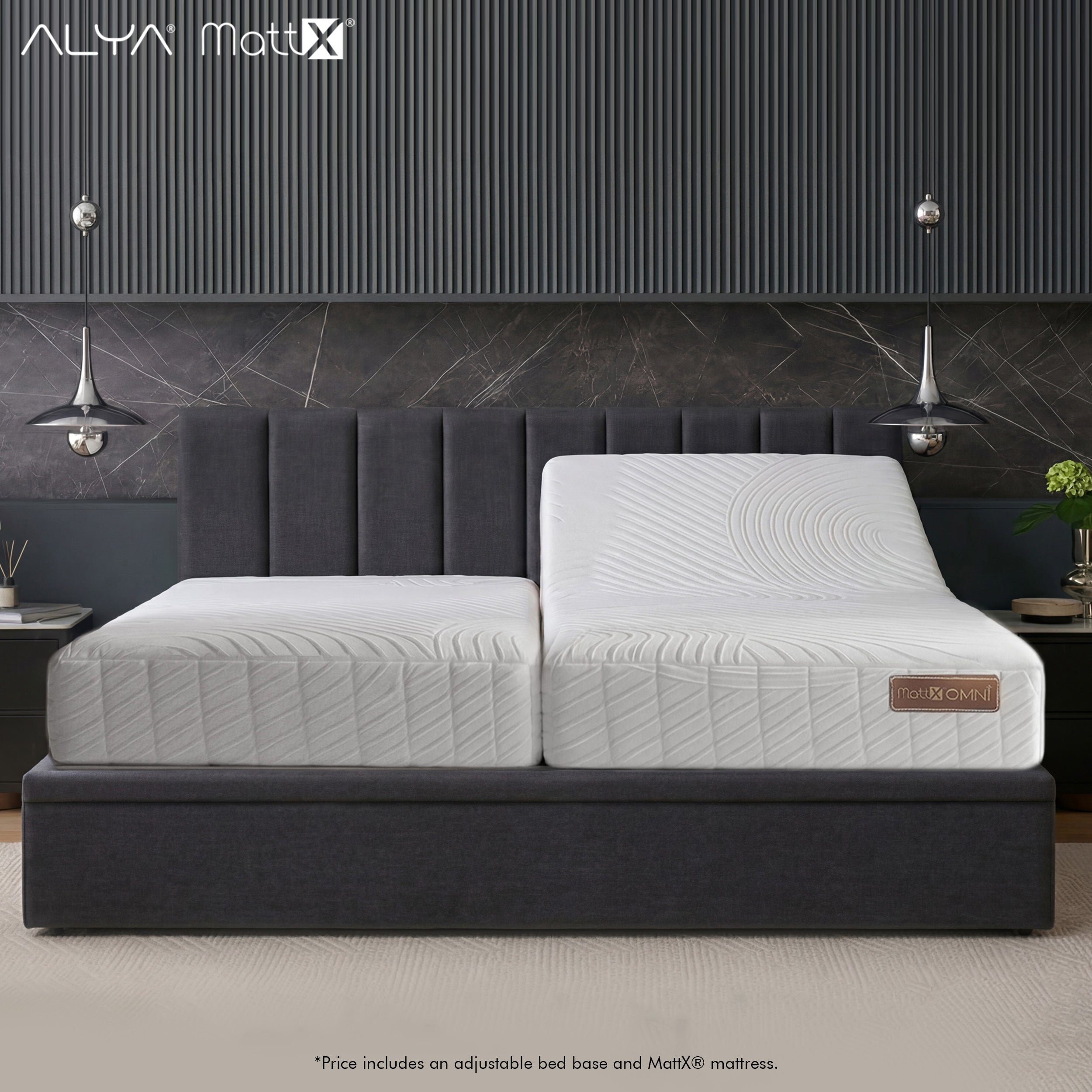 Kineti Mattress Basic Bed Base Bundle