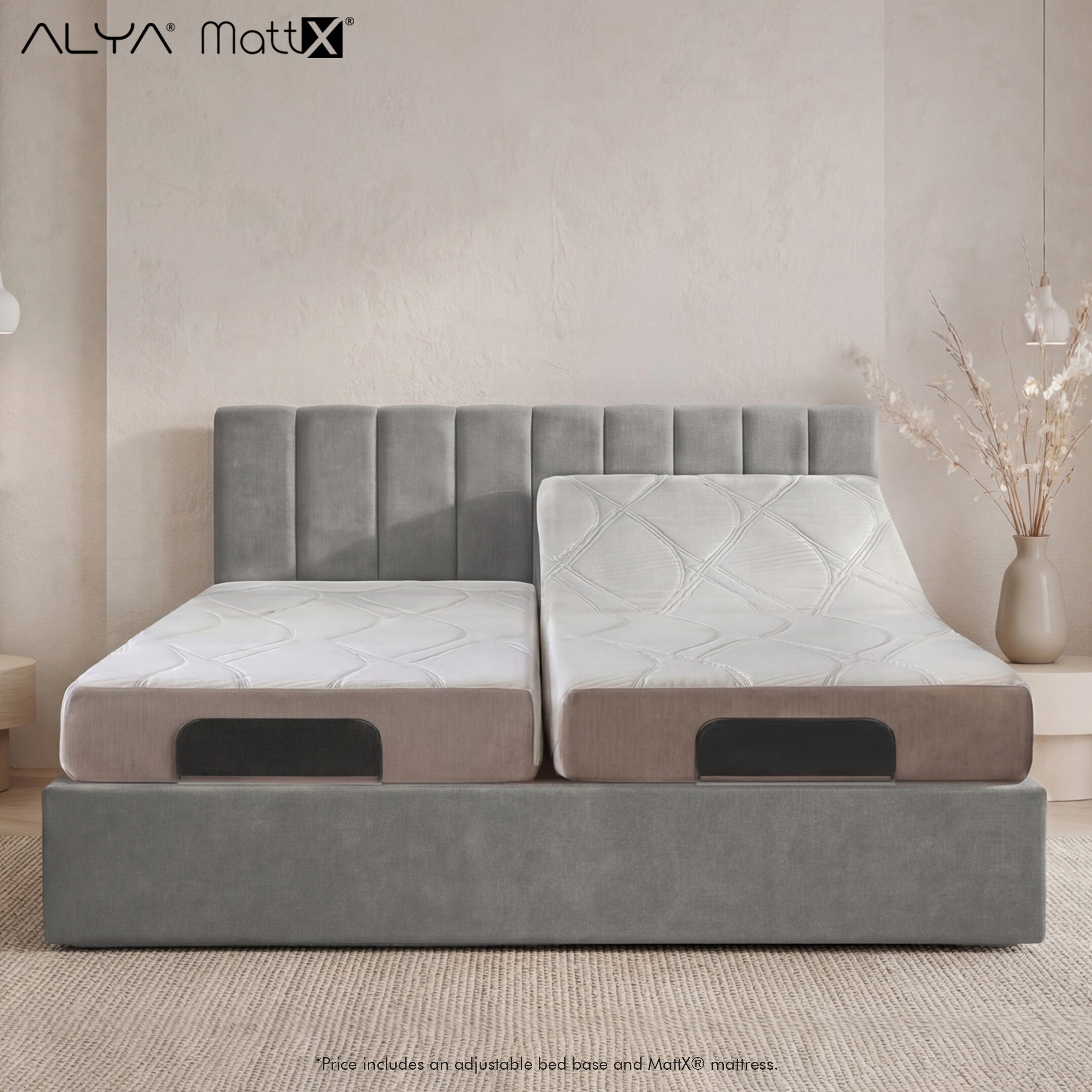 Latex Mattress Smart Bed Base S Bundle