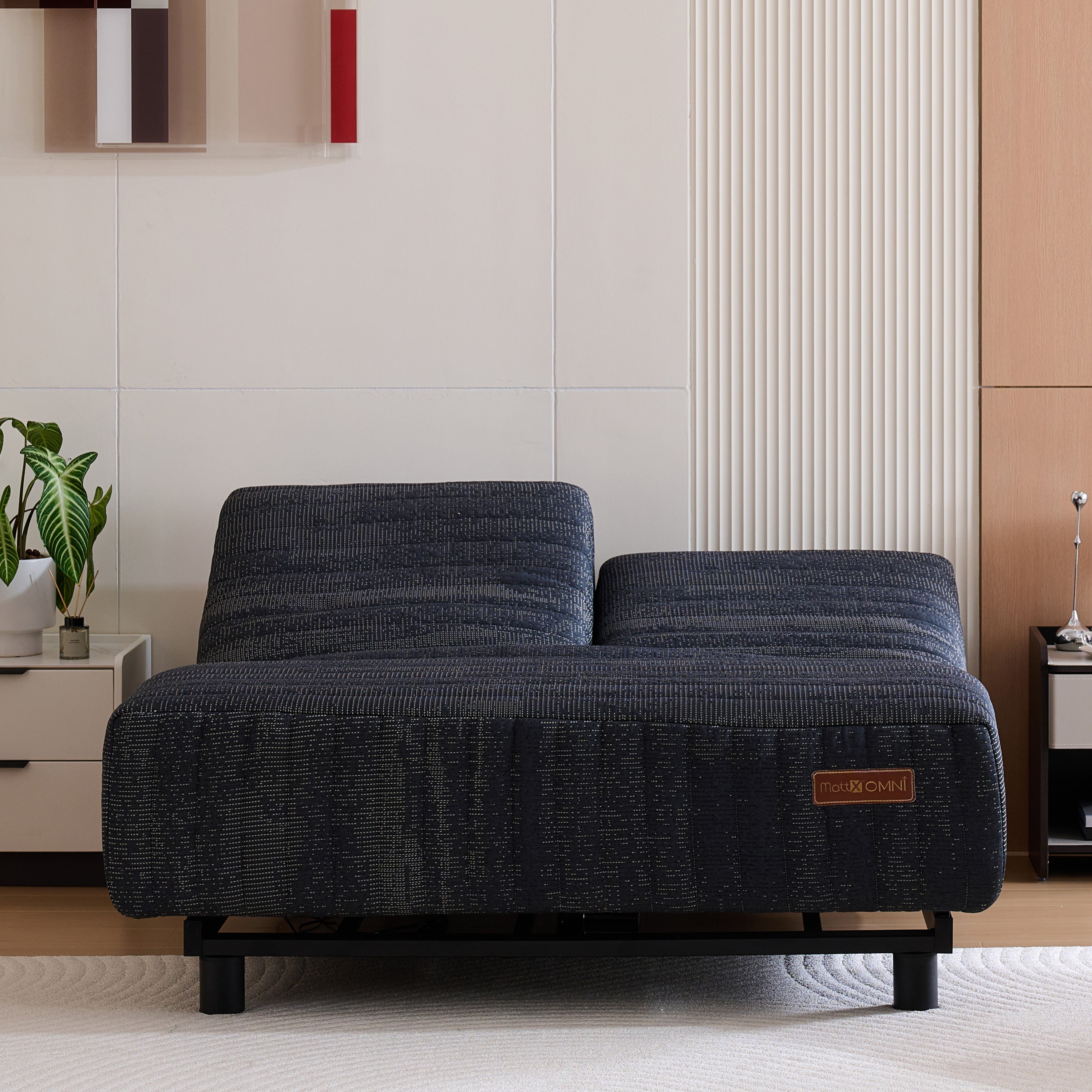 MattX® Omni SMART Bed - Black DUAL