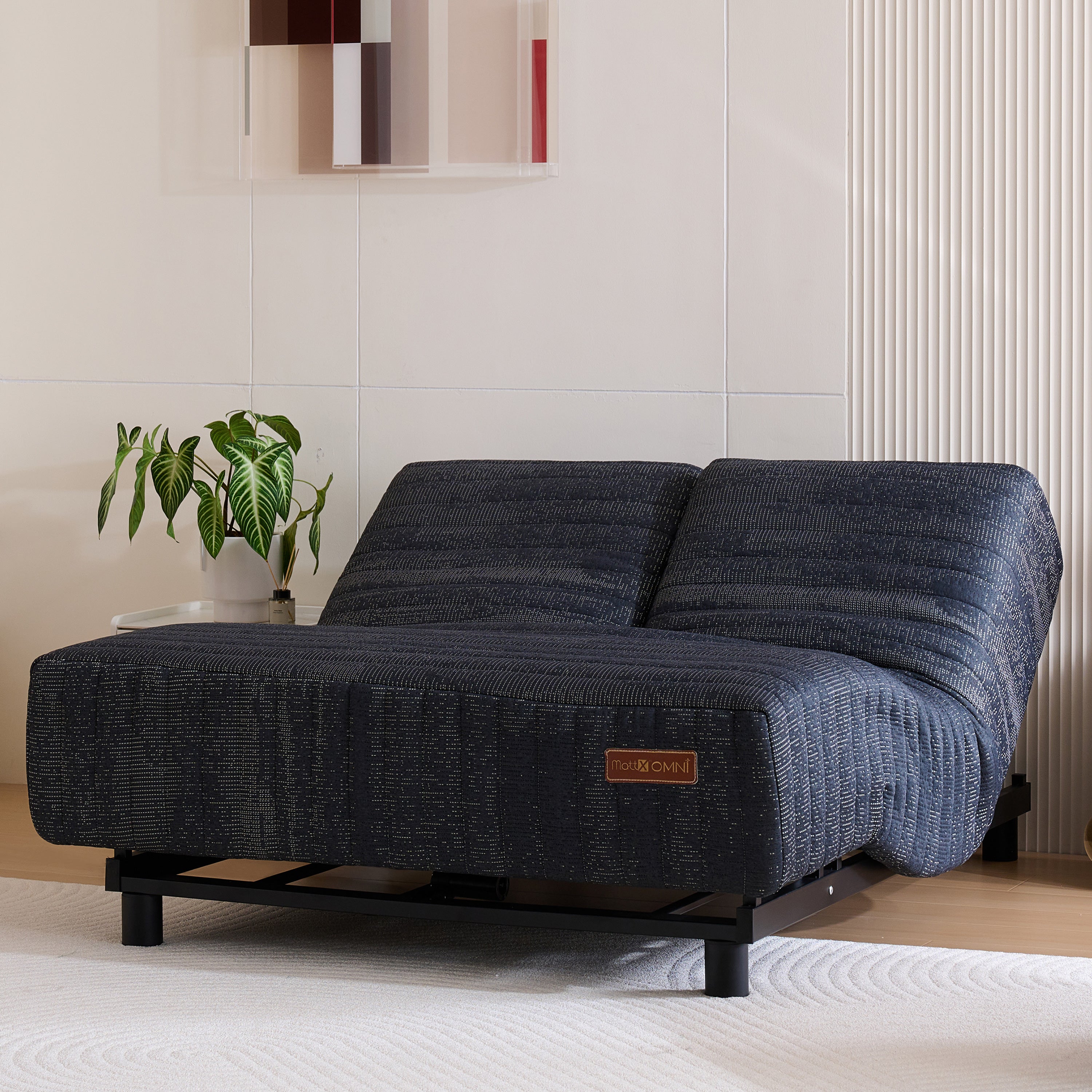 MattX® Omni SMART Bed - Black DUAL