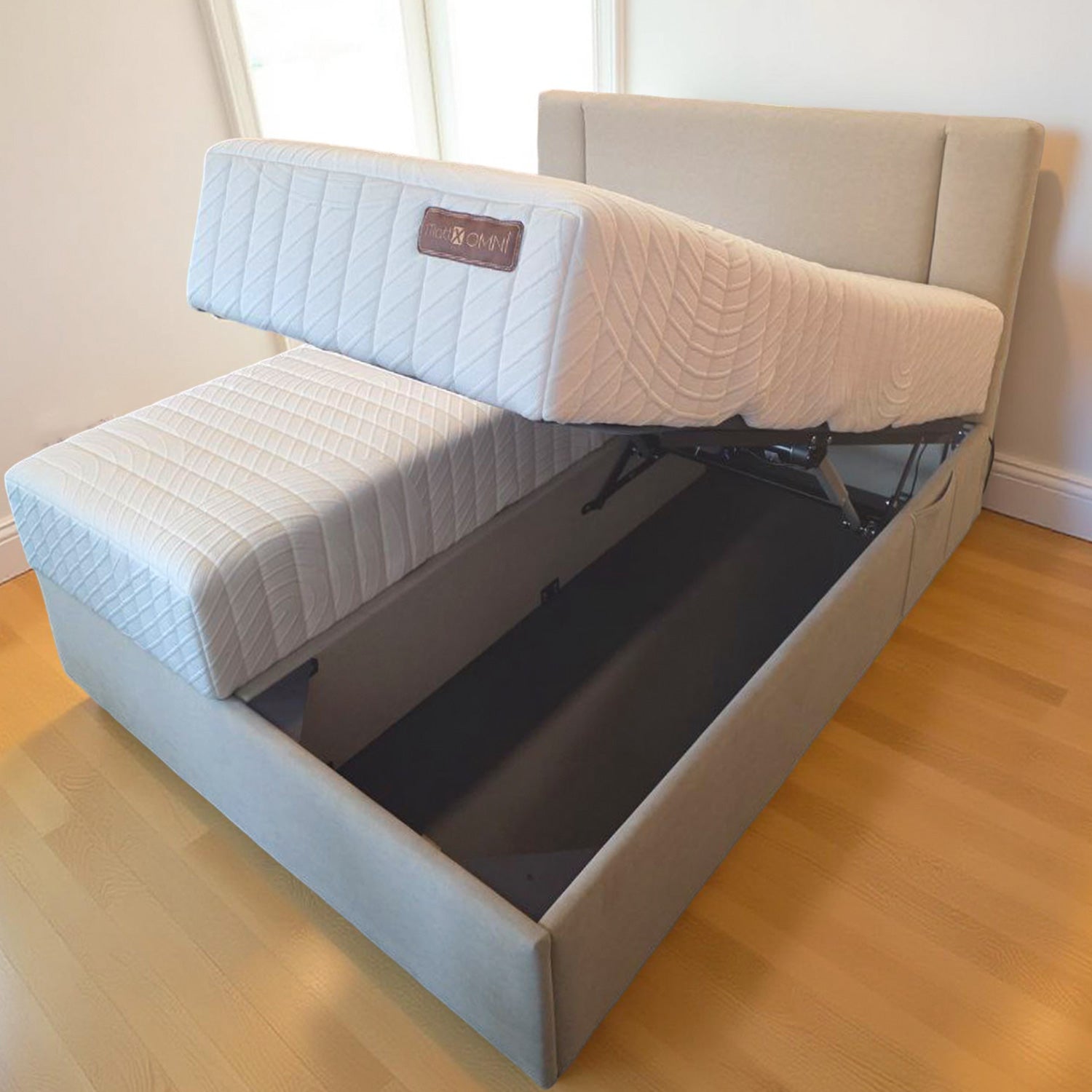 MattX™ Omni SMART Bed 3 in 1 integrated - White