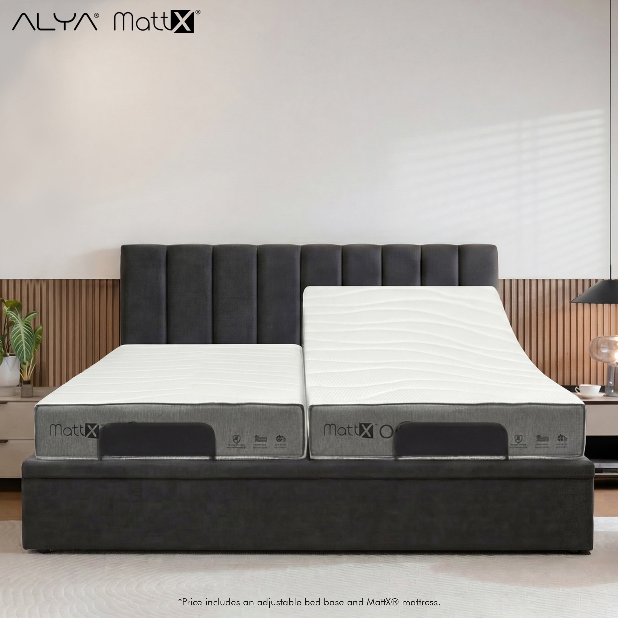 Ortho Mattress Smart Bed Base SX Bundle