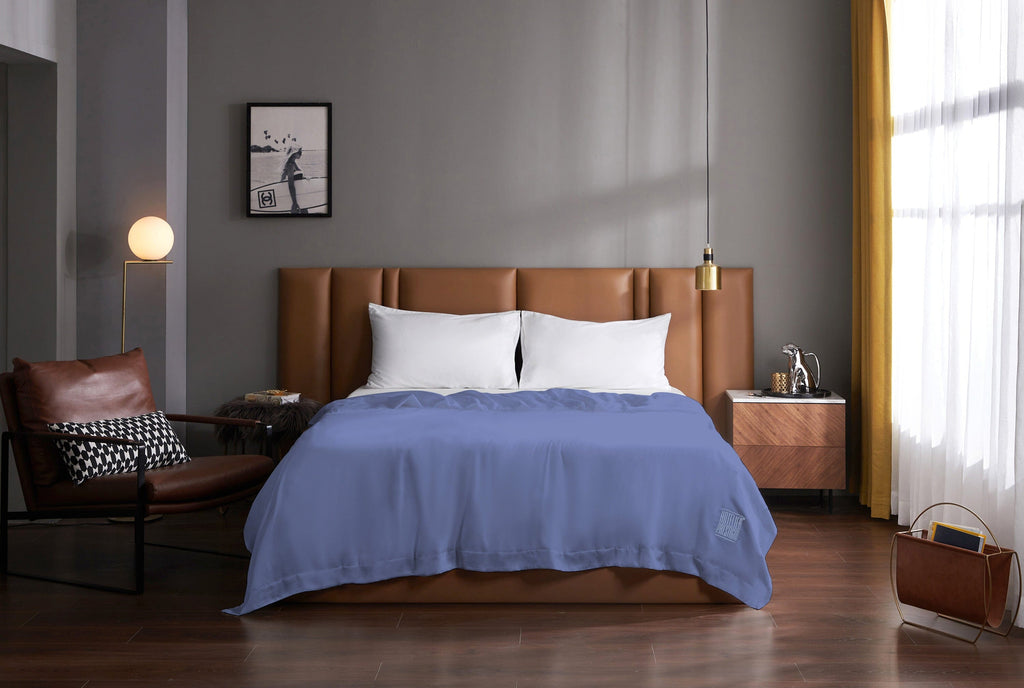 Hotelier Prestigio TENCEL™ LF Pervenche Blue Comforter Bedding Accessories Hotelier Prestigio™ 