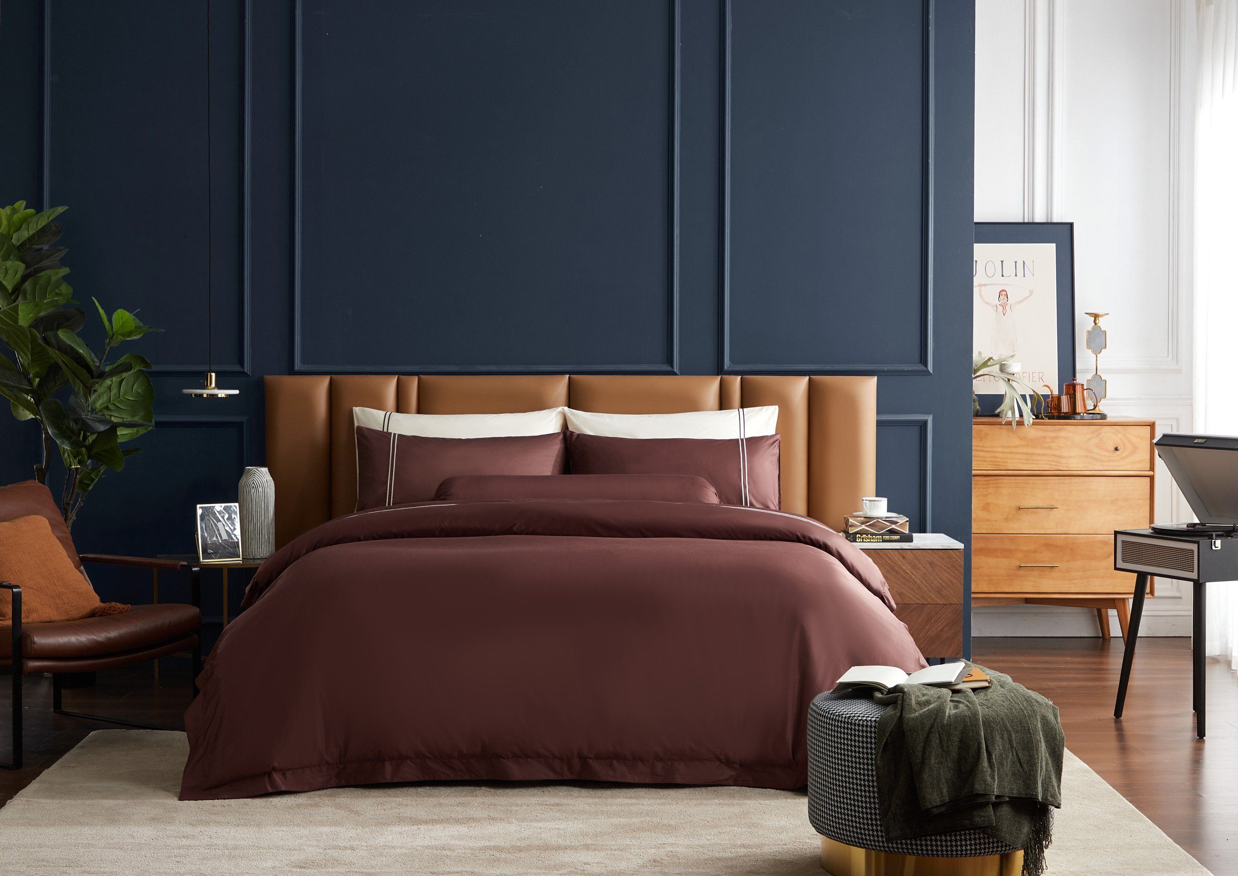 Hotelier Prestigio™ Bruno With Tawny Lines Pillow Case - Affairs Living Pte. Ltd.