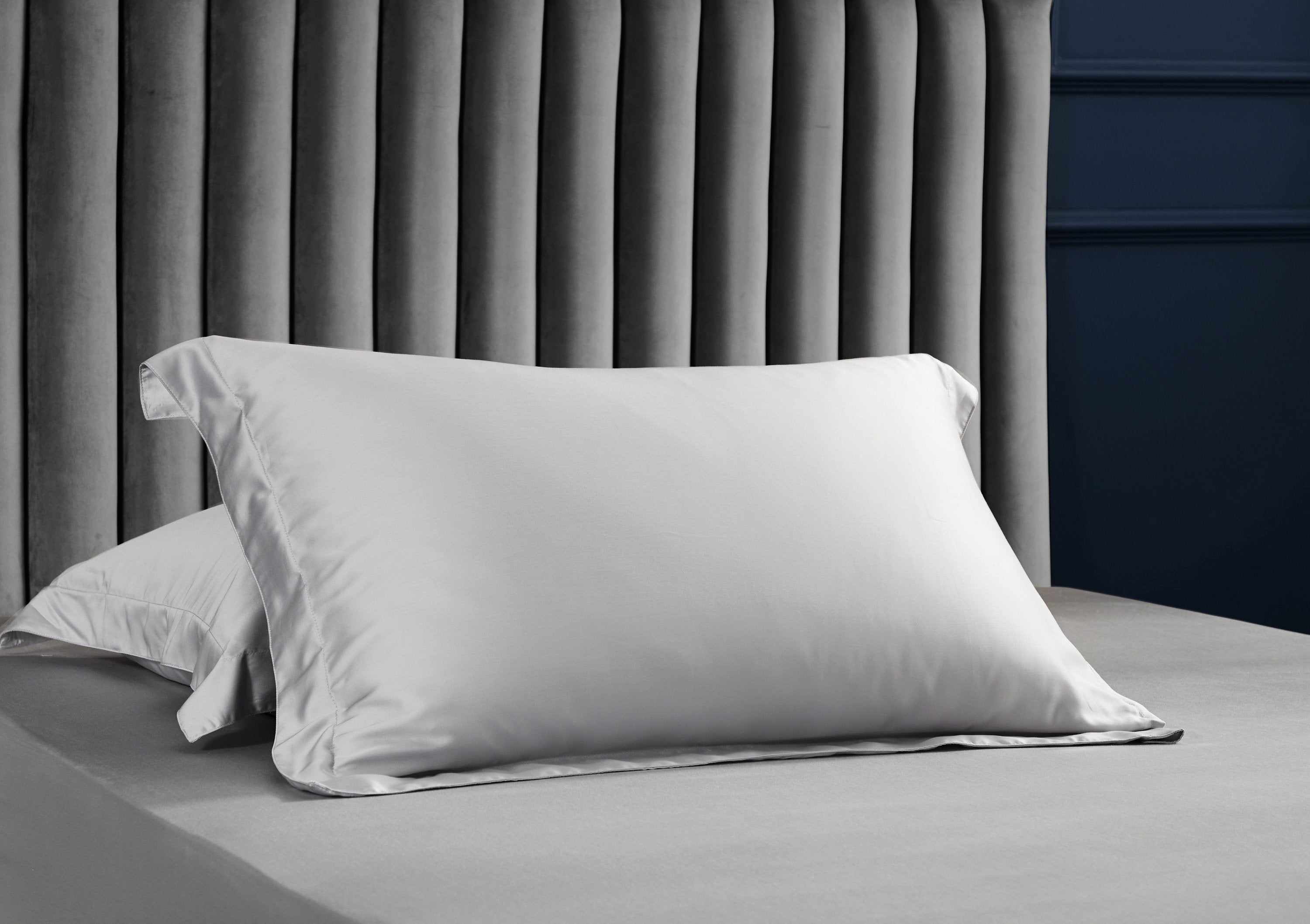 Palais Suite TENCEL™ LF Silvery Grey Quilt Cover - Affairs Living Pte. Ltd.