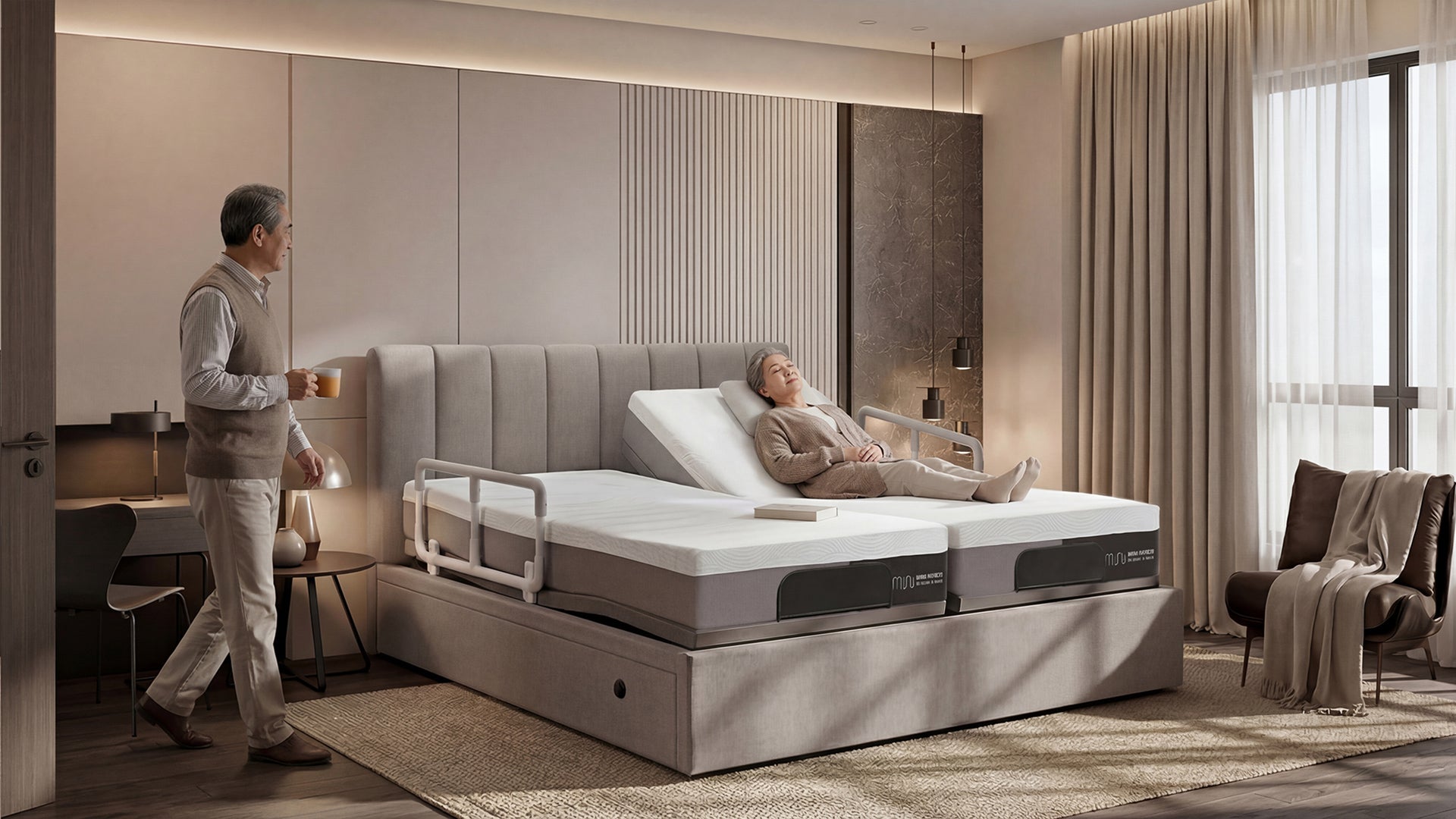 How to Help Elderly Get In and Out of Bed Safely-Affairs Living SG