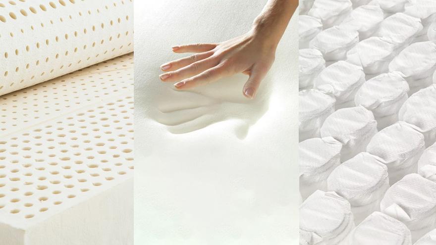 What is Latex, Memory Foam and Pocketed Spring Mattress?