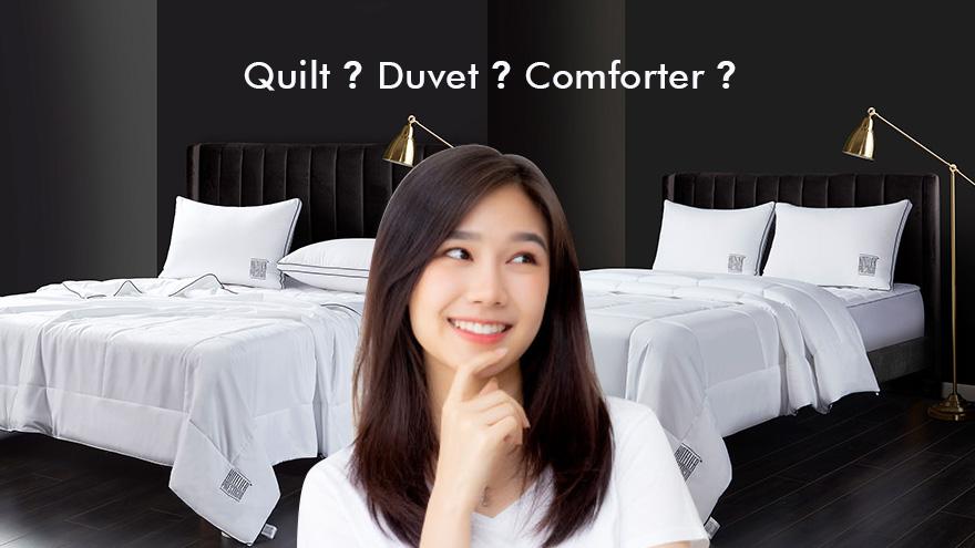 Quilt, Comforter Or Duvet Cover?