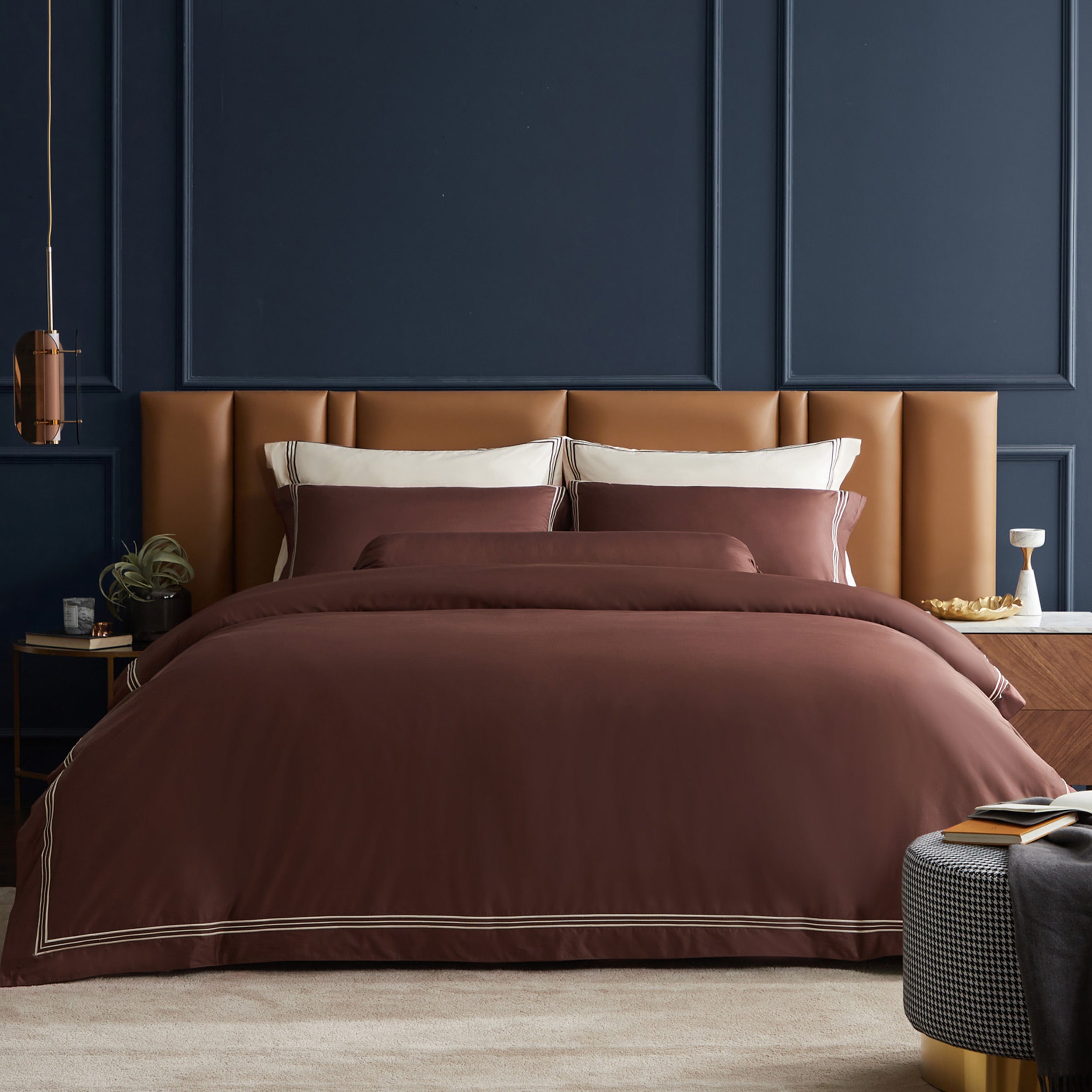 Hotelier Prestigio™ Bruno With Tawny Border Bundle Bed Set