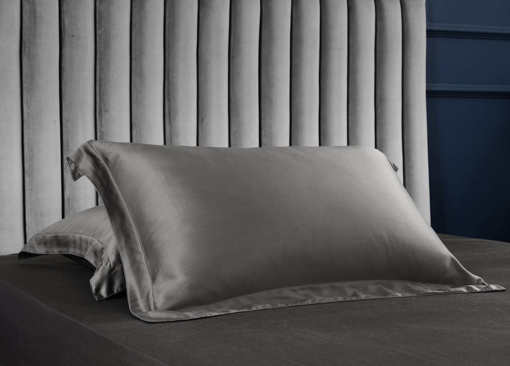 Palais Suite TENCEL™ LF Monsoon Grey Fitted Sheet Set (come with Bolster Case) Fitted Sheet Set Palais Suite™ 