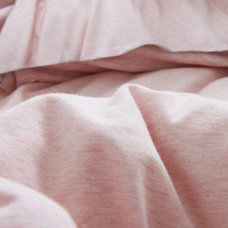 Cotton Pure™ Cravina Pink Jersey Cotton Bundle Bed Set Bundle Bed Set Cotton Pure™ 