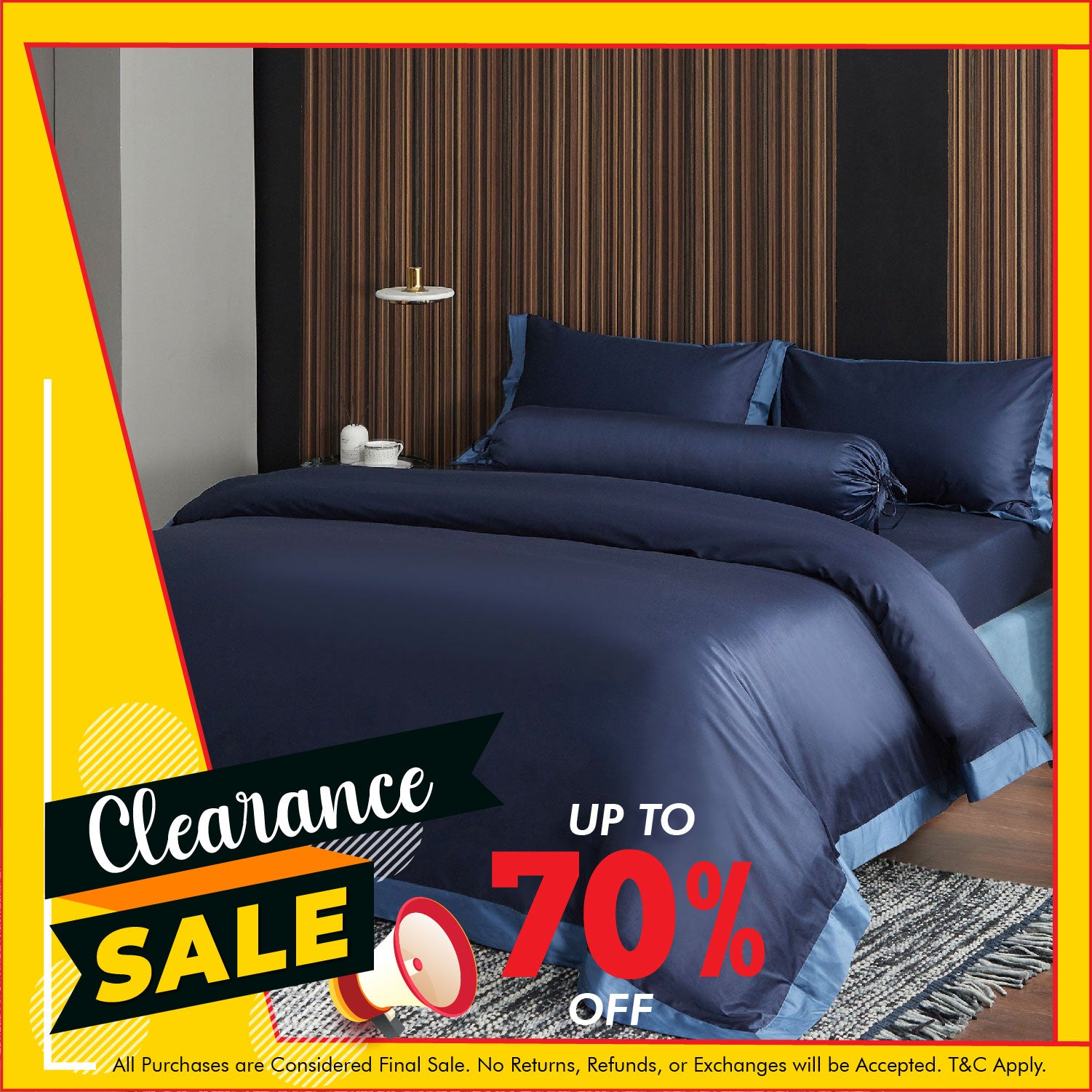 Hotelier Prestigio™ Supima Cotton Royal Azure Quilt Cover