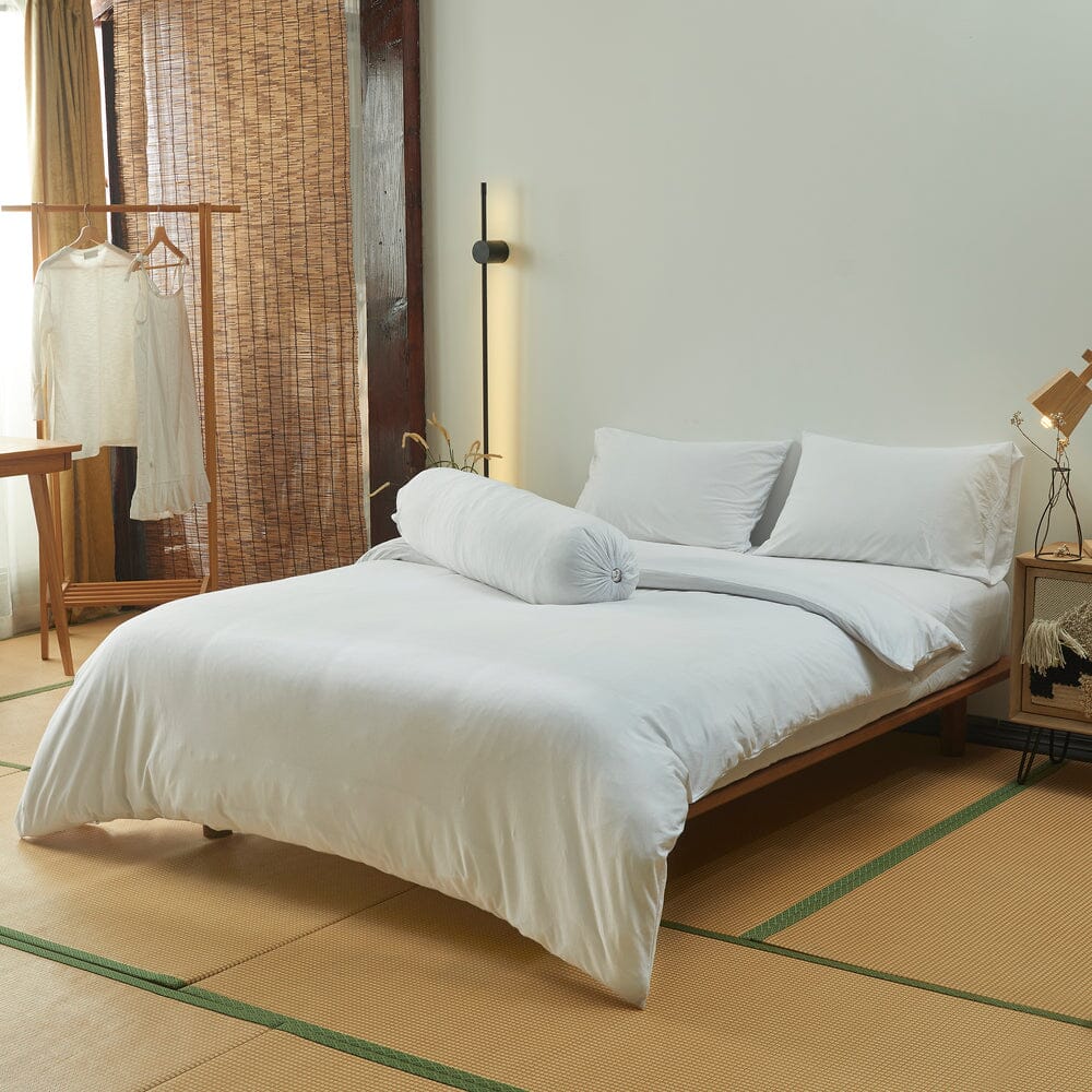 Cotton Pure™ White Jersey Cotton Bundle Bed Set Bundle Bed Set Cotton Pure™ 