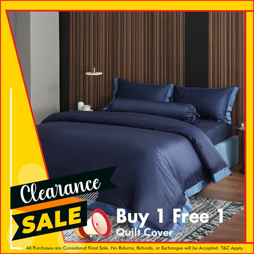 Hotelier Prestigio™ Supima Cotton Royal Azure Quilt Cover