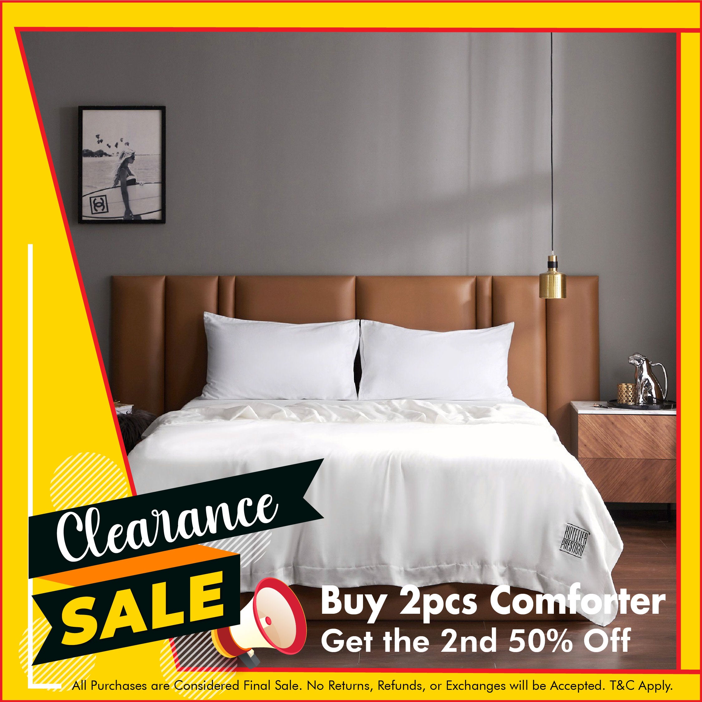 Hotelier Prestigio TENCEL™ LF Pure White Comforter