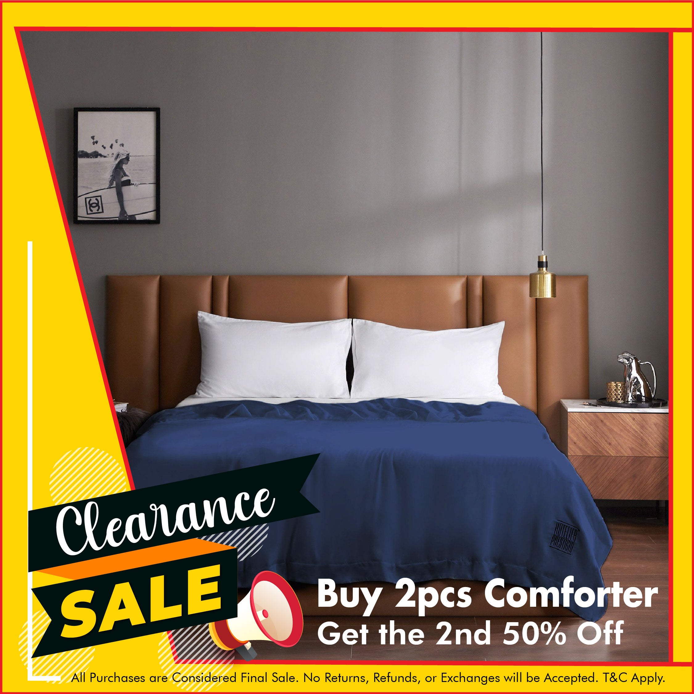 Hotelier Prestigio TENCEL™ LF Empress Blue Comforter