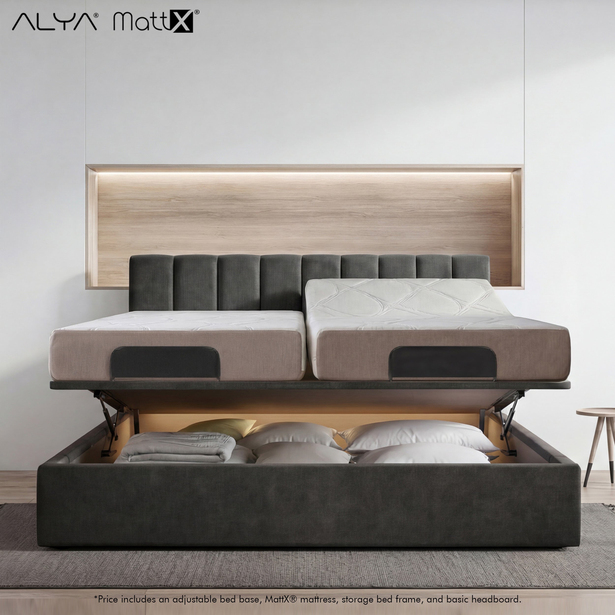 Space Saver Bundle - Smart R Latex Storage Bed