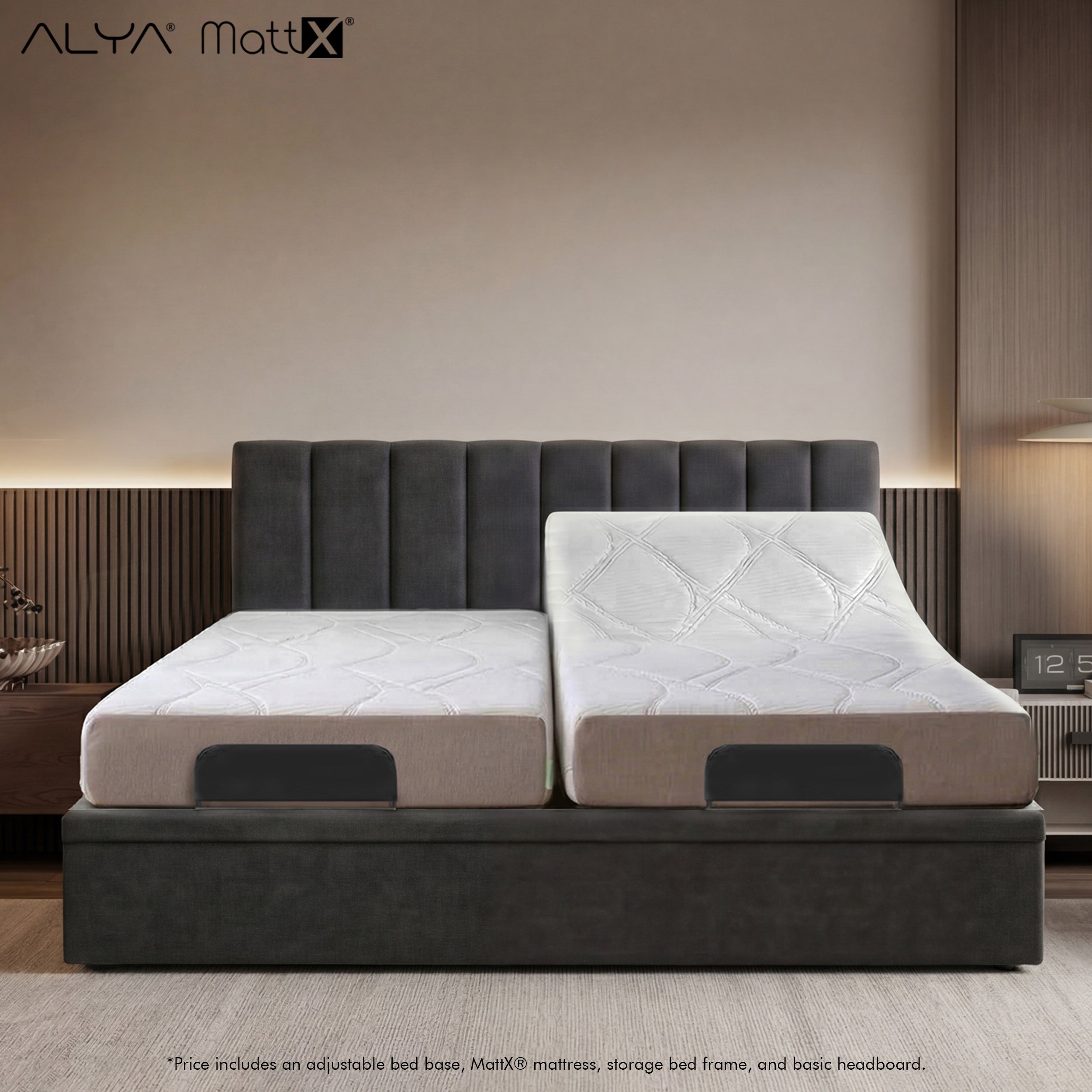 Space Saver Bundle - Smart S Latex Storage Bed