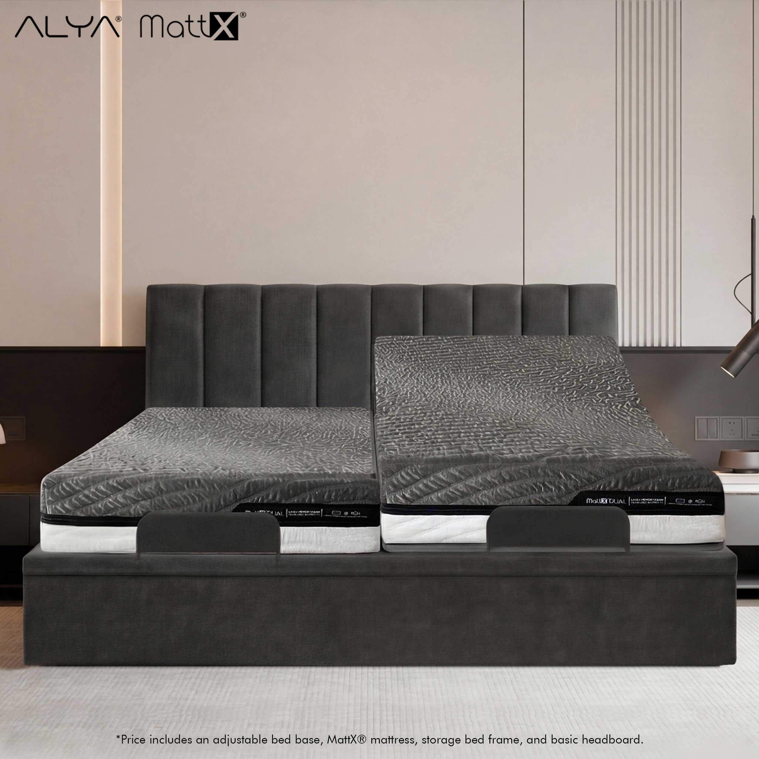 Space Saver Bundle - Comfort DUAL Storage Bed