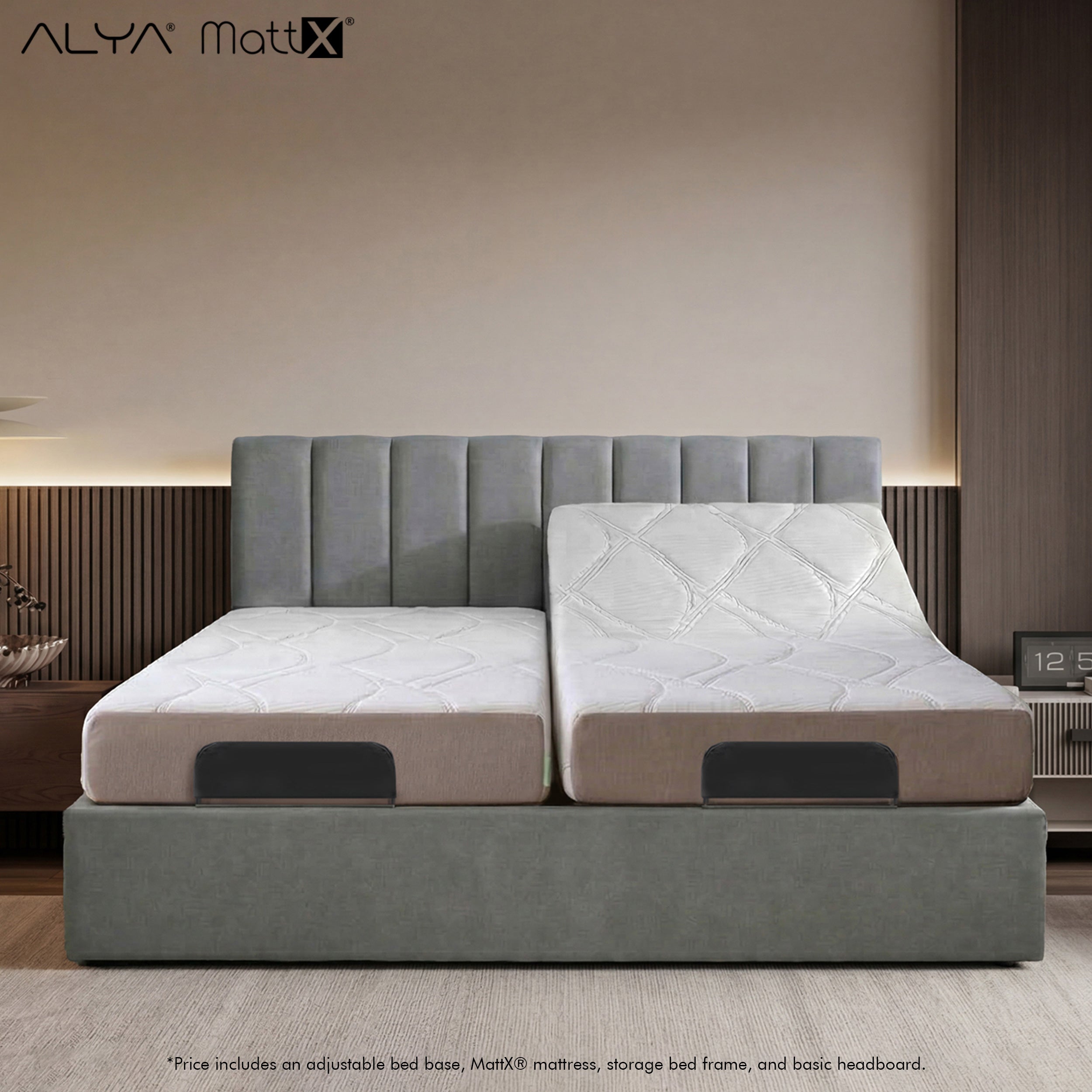 Space Saver Bundle - Smart SX Latex Storage Bed