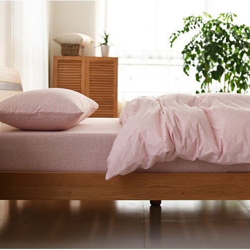 Cotton Pure™ Cravina Pink Jersey Cotton Bundle Bed Set Bundle Bed Set Cotton Pure™ 