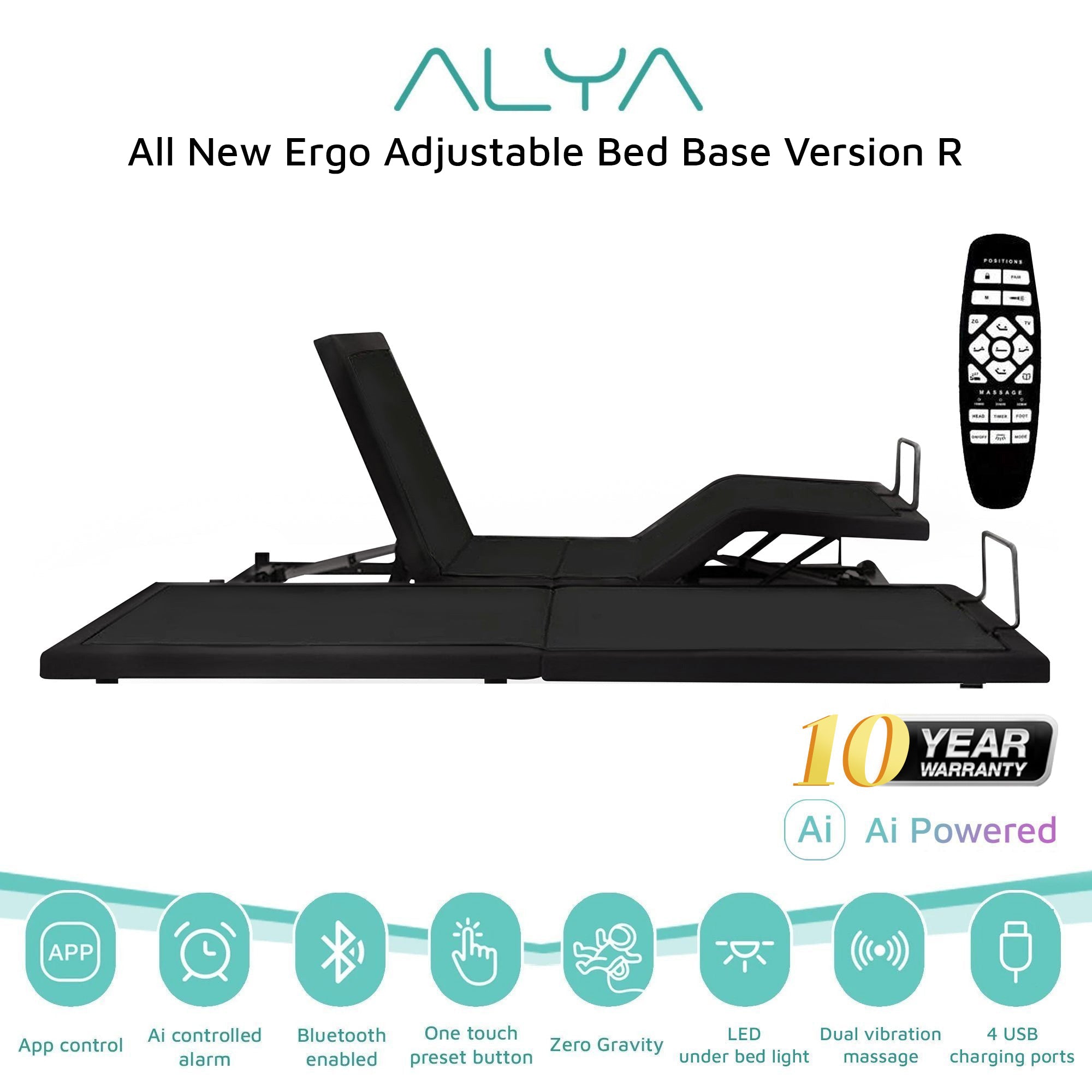 ALYA™ Adjustable Bed Base Version R