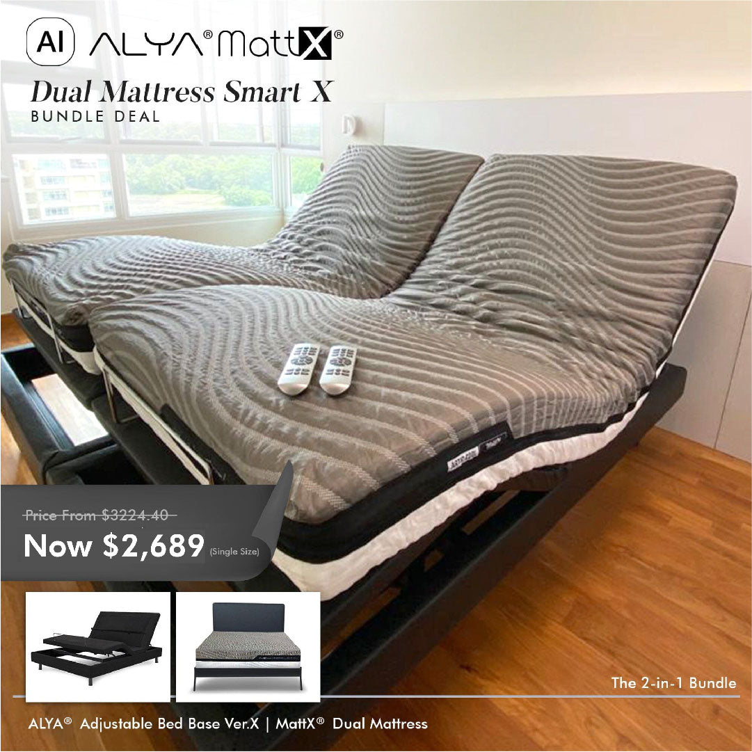 Dual Mattress Smart Bed Base X Bundle