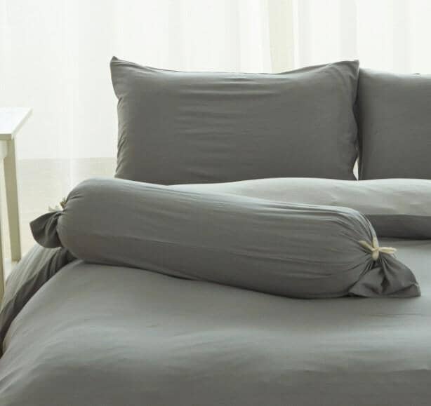 Cotton Pure™ Ash Grey Jersey Cotton Bundle Bed Set Bundled Bed Set Cotton Pure™ 