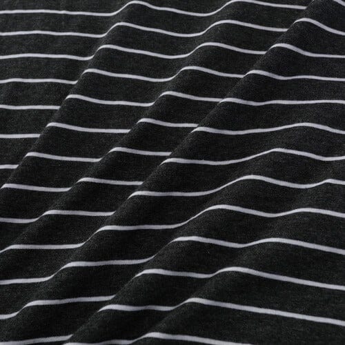 Cotton Pure™ Classic Black Stripe Jersey Cotton Bundle Bed Set Bundle Bed Set Cotton Pure™ 