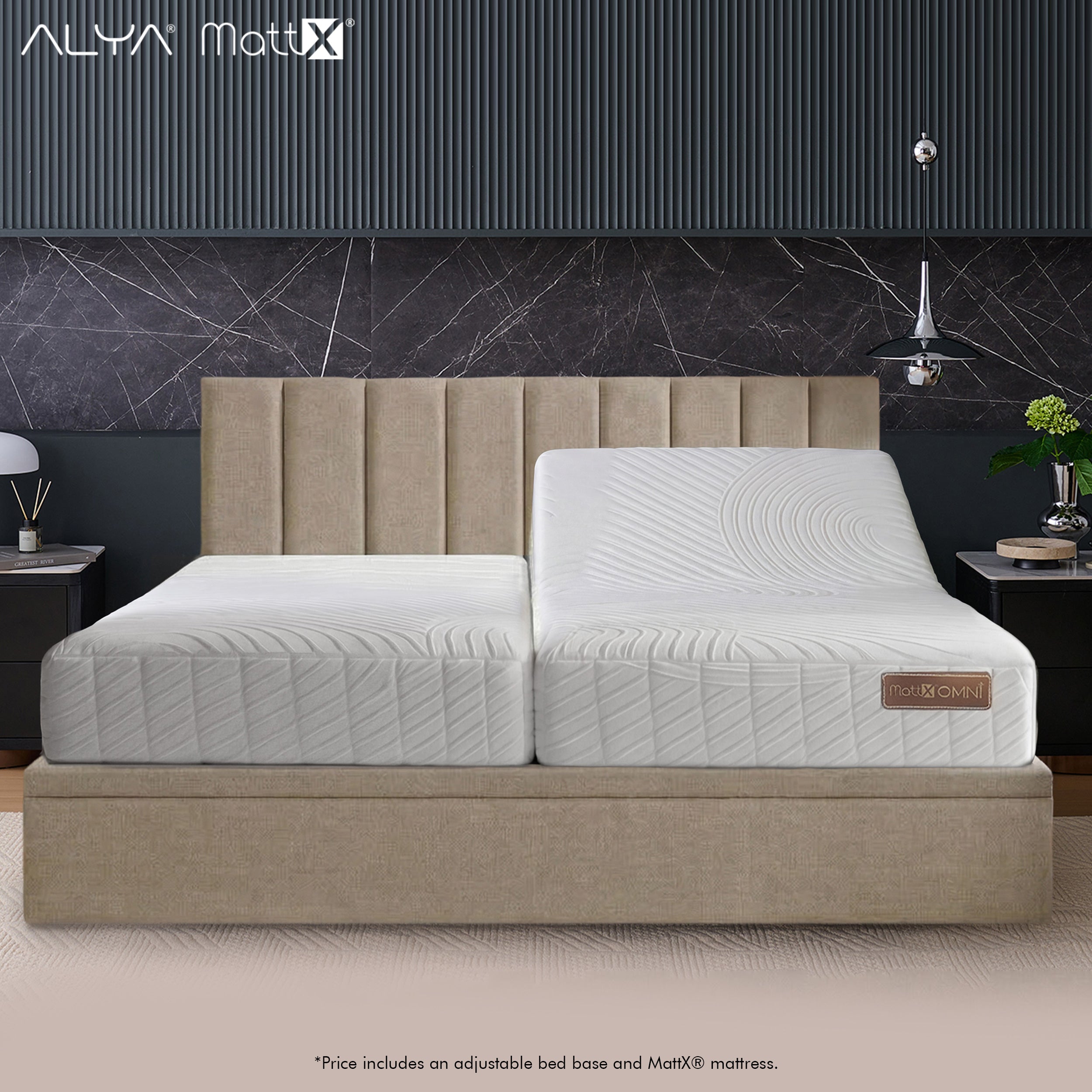 Kineti Mattress Smart Bed Base R Bundle