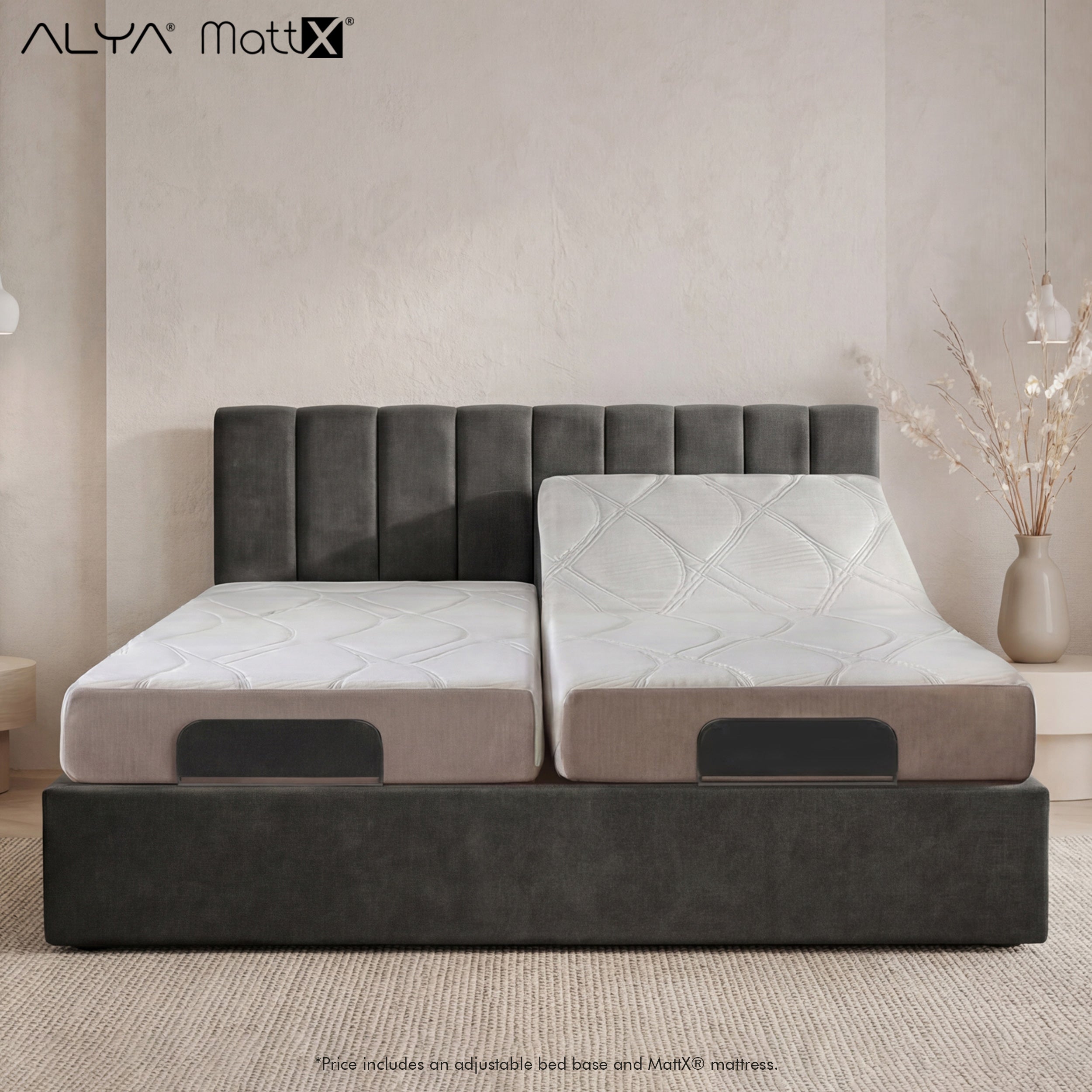 Latex Mattress Smart Bed Base R Bundle