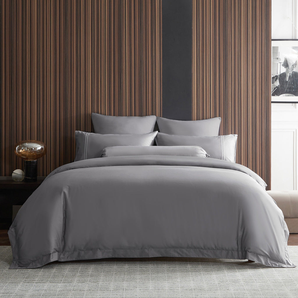 Hotelier Prestigio™ Lloyd With White Lines Fitted Sheet Set - Affairs Living Pte. Ltd.