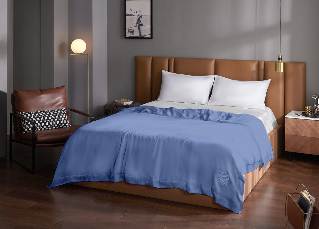 Hotelier Prestigio TENCEL™ LF Pervenche Blue Comforter Bedding Accessories Hotelier Prestigio™ 