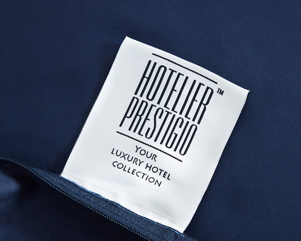 Hotelier Prestigio™ Supima Cotton Royal Azure Fitted Sheet Set - Bedding Affairs