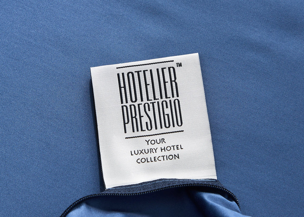 Hotelier Prestigio™ Supima Cotton Cyprus Blue Fitted Sheet Set - Bedding Affairs