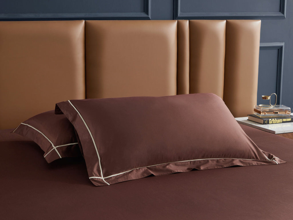 Hotelier Prestigio™ Bruno With Tawny Cross Border Pillow Case - Affairs Living Pte. Ltd.