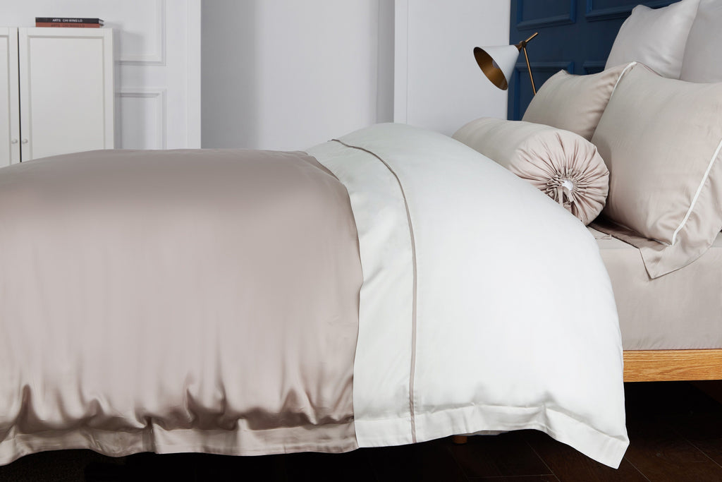 Palais Suite TENCEL™ LF Bagel Beige Bolster Case - Affairs Living Pte. Ltd.