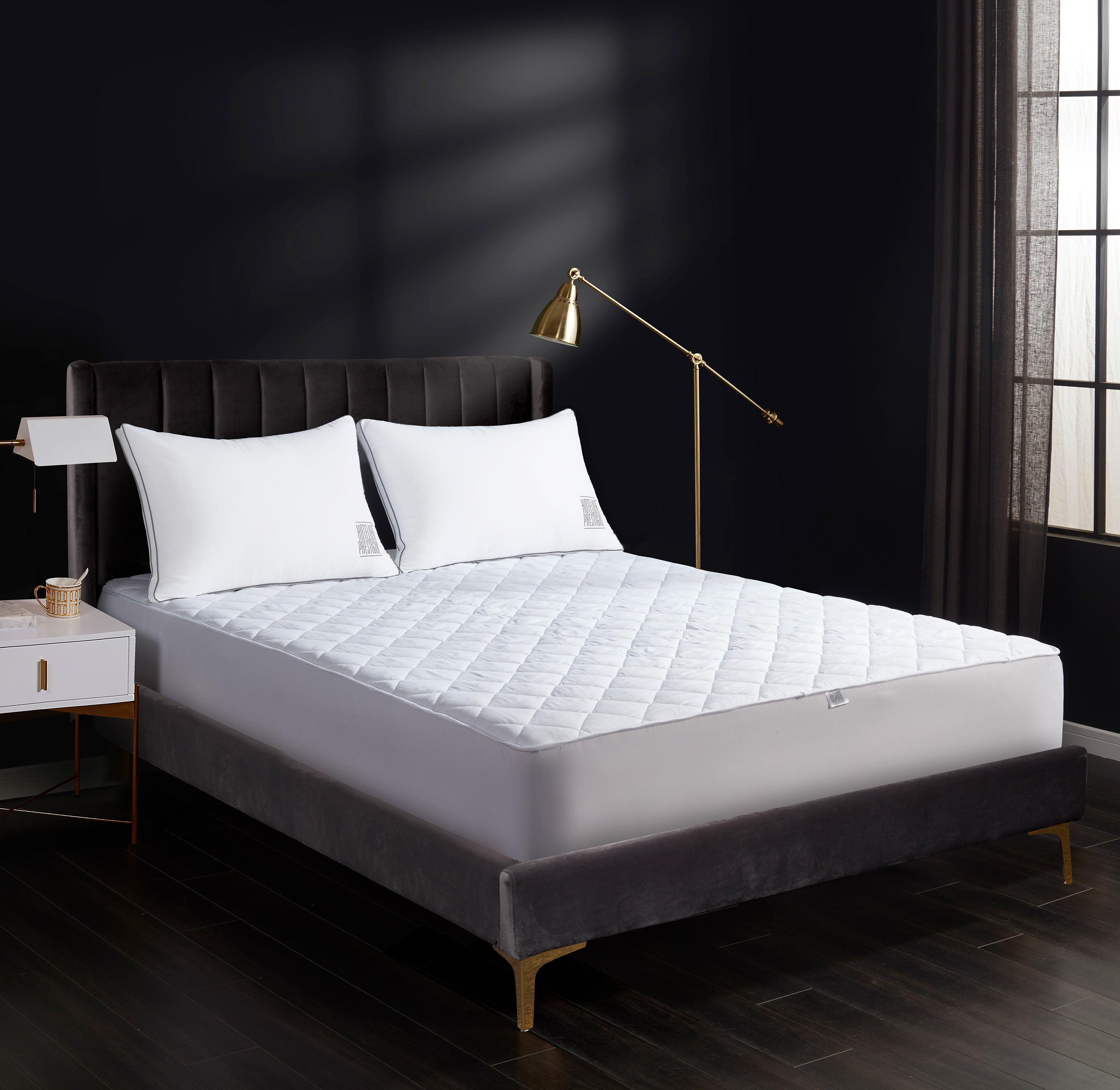 Hotelier Prestigio™ Fitted Poly-Cotton Mattress Protector - Affairs Living Pte. Ltd.